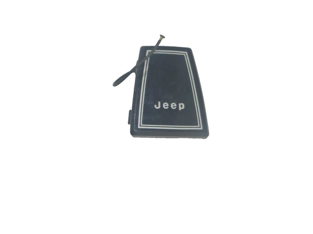 84-91 Grand Wagoneer SJ J10 FSJ Black Wheel Center Horn Button 84-91 Grand Wagoneer SJ J10 FSJ Black Wheel Center Horn Button