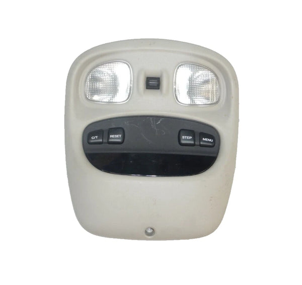 99-04 Grand Cherokee WJ Overhead Console Interior Dome Light w/ Switch 56042754