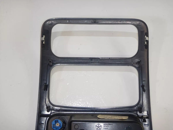 02-07 Jeep Liberty KJ Silver Dash Radio Heater Bezel No Ashtray 5KC22TRMAA