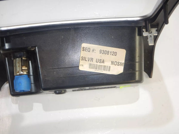 02-07 Jeep Liberty KJ Silver Dash Radio Heater Bezel No Ashtray 5KC22TRMAA