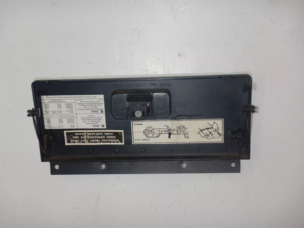 87-95 Jeep Wrangler YJ Agate Glove Box Glovebox Door w/ Hinge & Lock