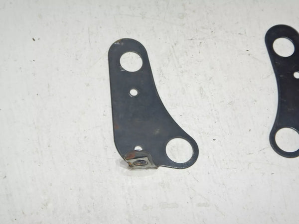 87-95 Wrangler YJ Driver Passenger Soft Top Front Windshield Bracket Pair