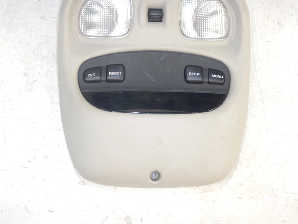 99-04 Grand Cherokee WJ Overhead Console Interior Dome Light w/ Switch 56042754