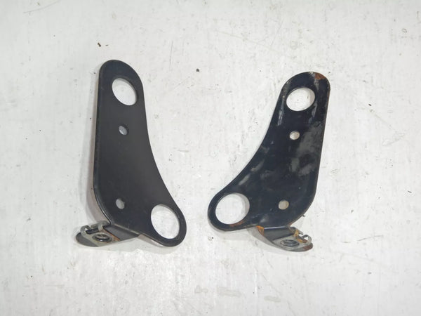 87-95 Wrangler YJ Driver Passenger Soft Top Front Windshield Bracket Pair