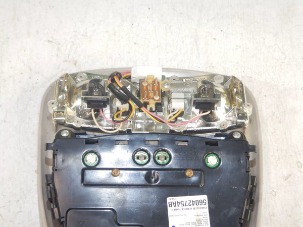 99-04 Grand Cherokee WJ Overhead Console Interior Dome Light w/ Switch 56042754