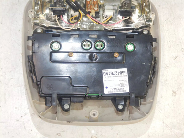 99-04 Grand Cherokee WJ Overhead Console Interior Dome Light w/ Switch 56042754