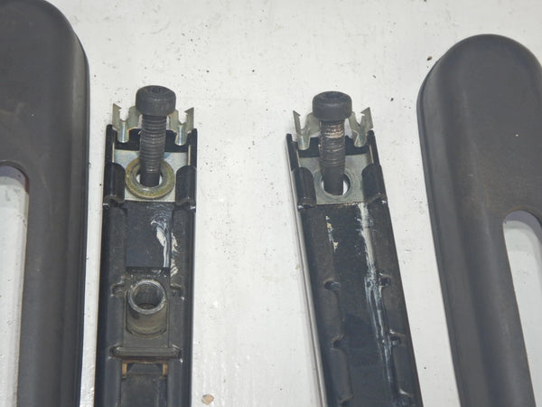 97-02 Wrangler TJ Front Driver Passenger Seat Belt Shoulder Adjuster Pair