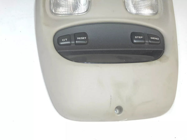 99-04 Grand Cherokee WJ Overhead Console Interior Dome Light No Switch 56042754