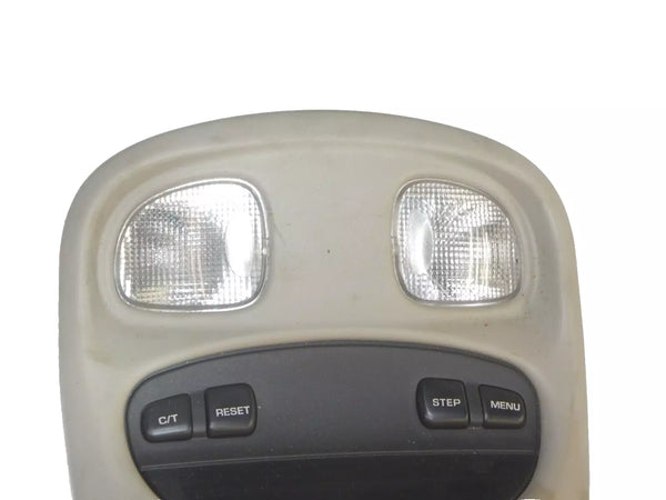 99-04 Grand Cherokee WJ Overhead Console Interior Dome Light No Switch 56042754