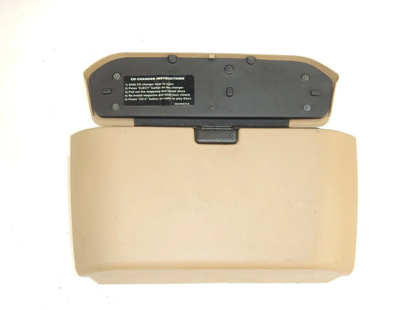 99-04 Grand Cherokee WJ Jeep CD Changer Cover Holder Case Tan