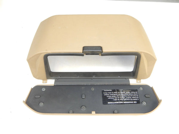 99-04 Grand Cherokee WJ Jeep CD Changer Cover Holder Case Tan