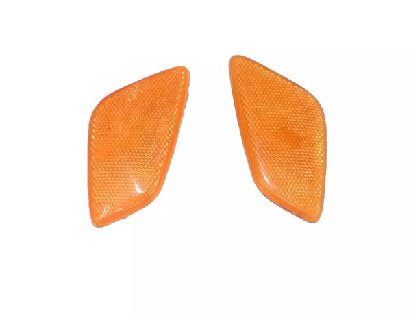 97-06 Front Driver Passenger Fender Flare Marker Lamp Lens Light Pair