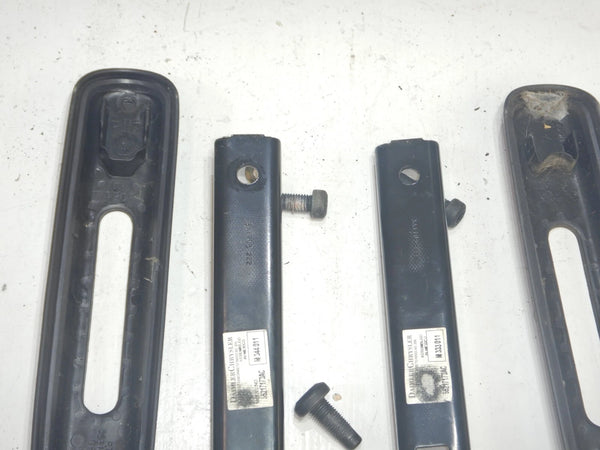 97-02 Wrangler TJ Front Driver Passenger Seat Belt Shoulder Adjuster Pair