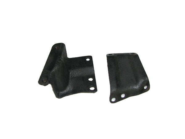 76-86 CJ OEM Power Steering Box Upper Lower Bracket Pair