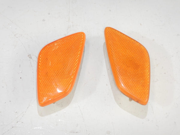 97-06 Front Driver Passenger Fender Flare Marker Lamp Lens Light Pair
