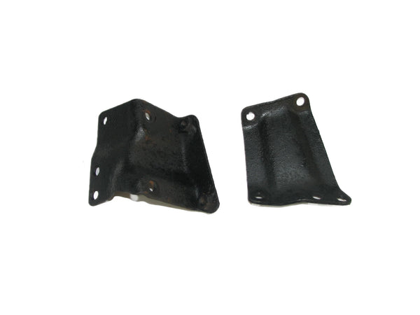 76-86 CJ OEM Power Steering Box Upper Lower Bracket Pair