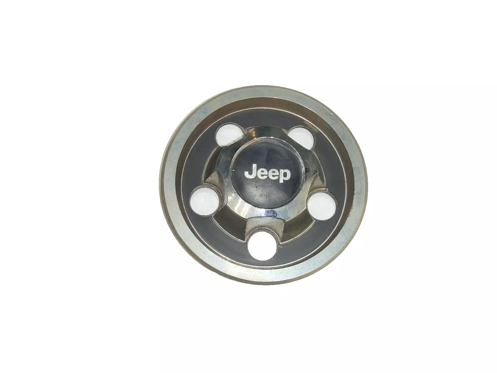 OEM Jeep Cherokee Comanche Wrangler Wheel Center Cap – Chrome – Part 8952-000-153 – Single