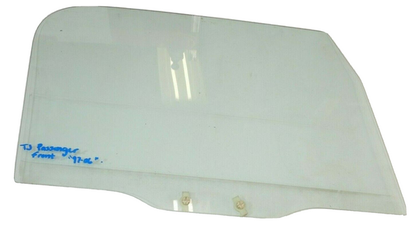 97-06 Wrangler TJ Passenger Front Door Window Glass