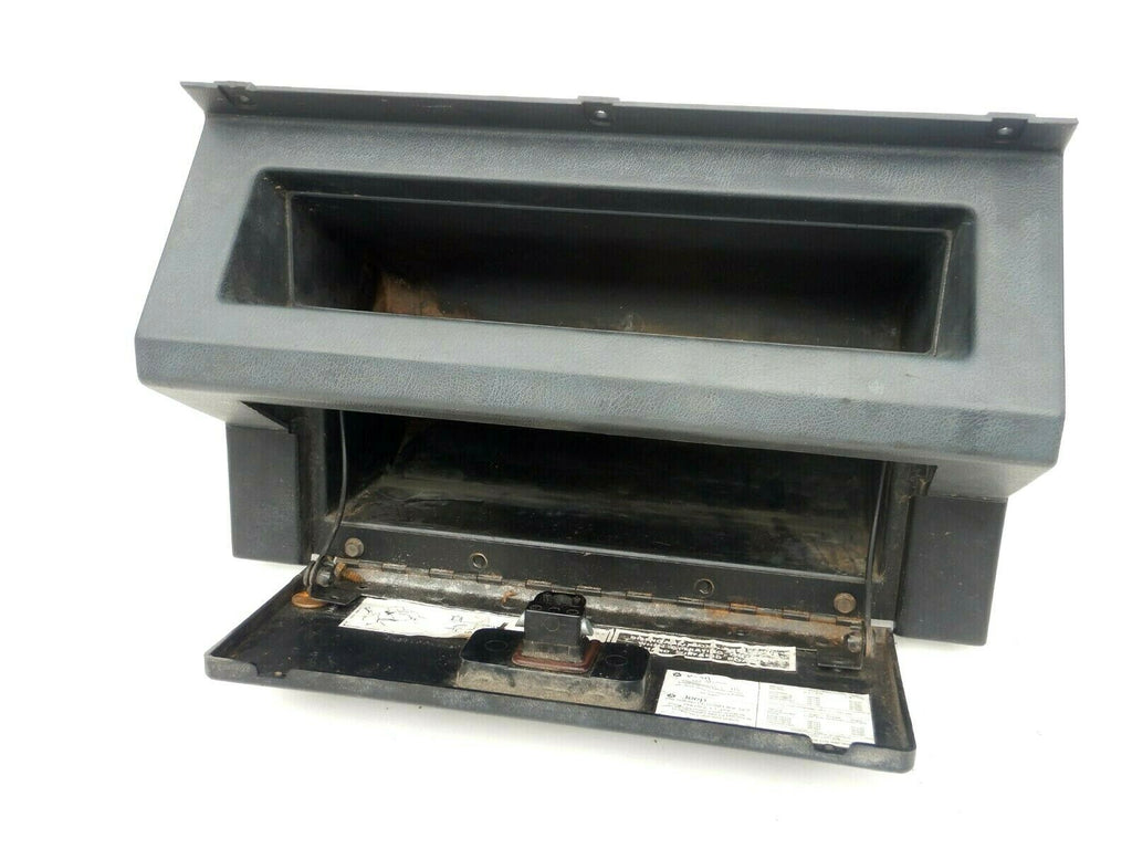 Jeep Wrangler YJ 1987-1995 OEM Black Glove Box Door – Good Hinge, Direct Fit, 8955007287