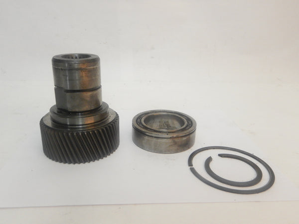 87-90 Wrangler YJ Jeep 231 Transfer Case 21 Spline Input Shaft Bearing + Retainer Rings