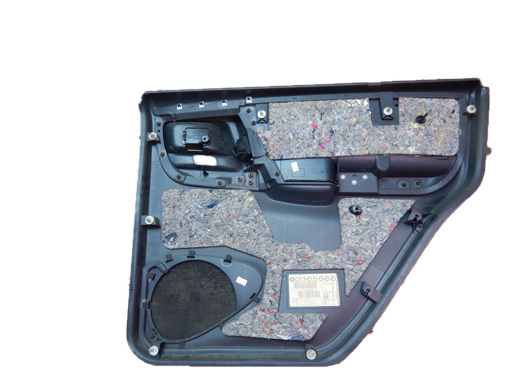 96-98 Grand Cherokee ZJ Agate Driver Left Rear Interior Door Panel 96-98 Grand Cherokee ZJ Agate Driver Left Rear Interior Door Panel