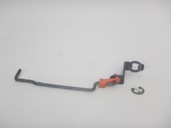 91-95 Wrangler YJ Jeep Full Hard Passenger Right Door Lock Linkage + E-Ring Clip