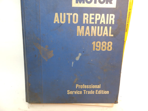 82-88 AMC Chrysler Auto Repair Manual 51st Edition (Box 2)