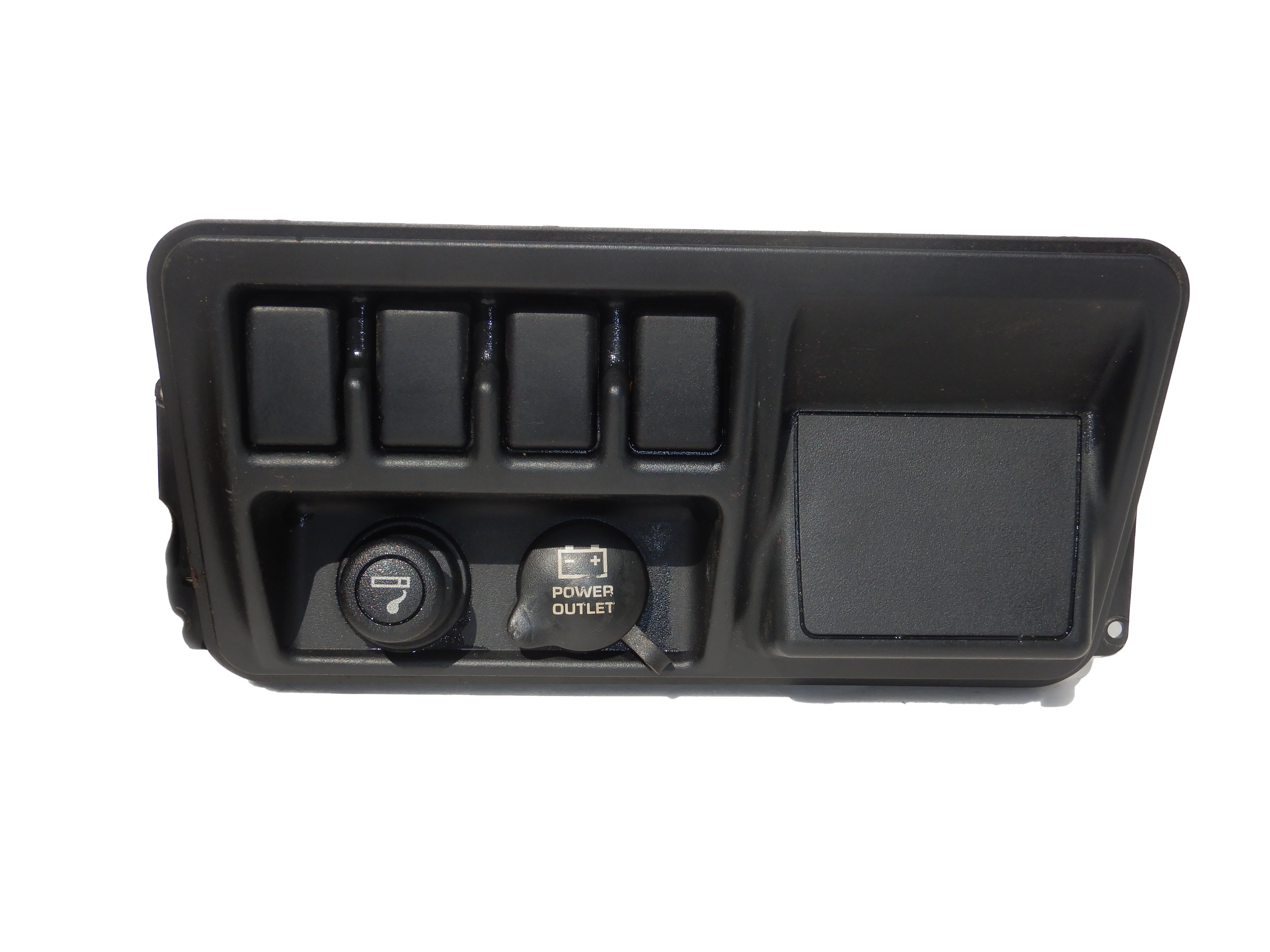 03-06 Wrangler TJ Dash Switch Panel Blanks Lighter Power