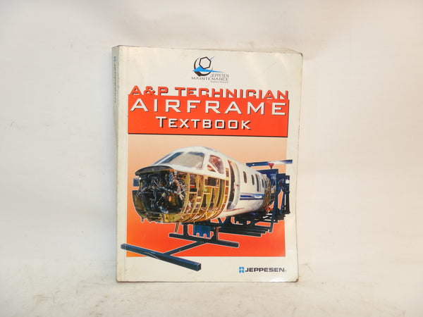 A&P Technician Airframe Textbook Jeppesen Maintenance Manual (Box 8)