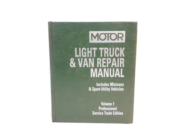 Motor Light Truck & Van Repair Manual 18th Edition (Box 9)