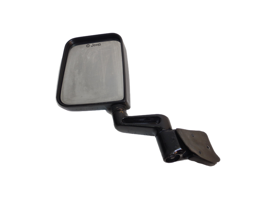 thumbnail image 2 of Passenger Side Mirror For 2003-2006 Jeep Wrangler TJ – Manual Adjustment, Black (Speed Daddy) 2 of 6