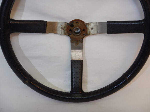 76-95 Wrangler YJ CJ Cherokee XJ Gray Leather Steering Wheel