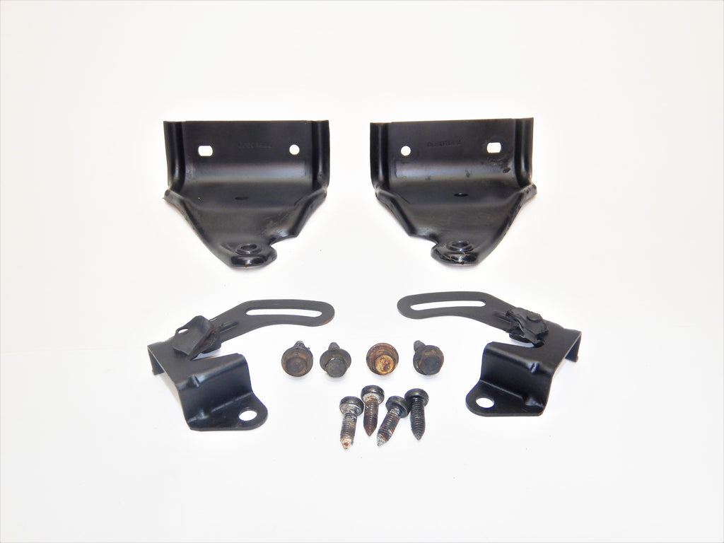 97-02 Wrangler TJ Fold Tumble Rear Seat Brackets Bracket Set +  Bolts Screws Hardware QLP0446L QLP0446R 55217128
