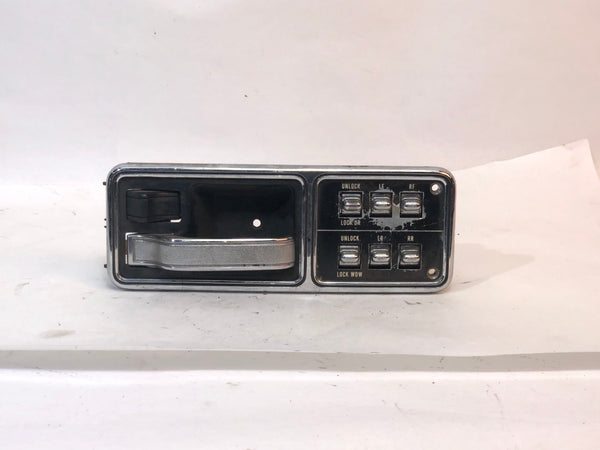 84-96 Cherokee XJ Jeep Driver Front Master Door Electric Window Switch Handle Assembly CHROME