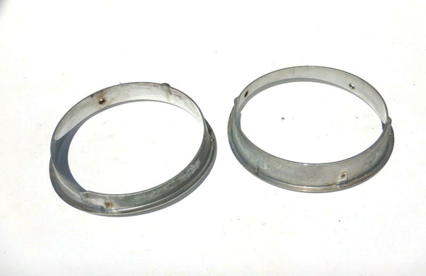 97-06 Wrangler TJ Head Light Chrome Trim Bezel Ring Set Right Left