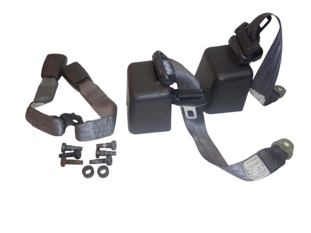 97-02 Jeep Wrangler TJ OEM Complete Rear Seat Belts Pair w