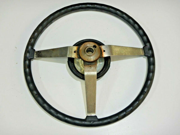 76-95 Wrangler YJ CJ Cherokee XJ Black Leather Steering Wheel