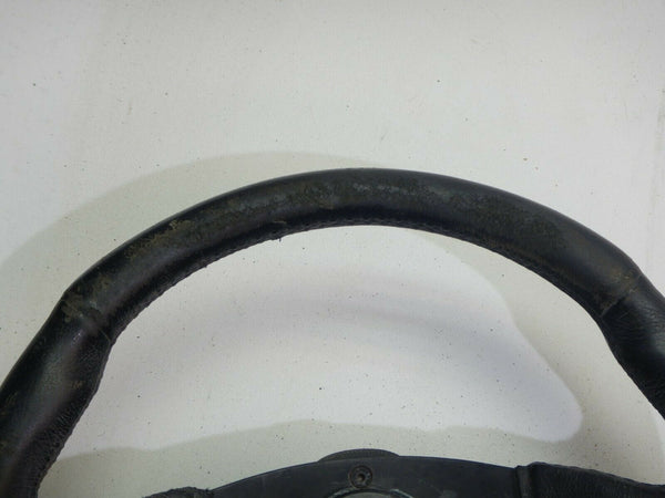61-69 Jeep Aftermarket Leather 14'' Steering Wheel Horn