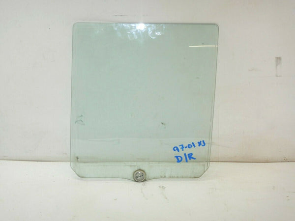 97-01 Cherokee XJ Driver Left Rear Door Glass Window Clear 4 Door