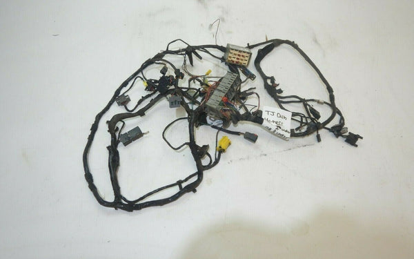 97-98 Wrangler TJ Dash Wire Harness Wiring Loom w/ Wiper & Defrost